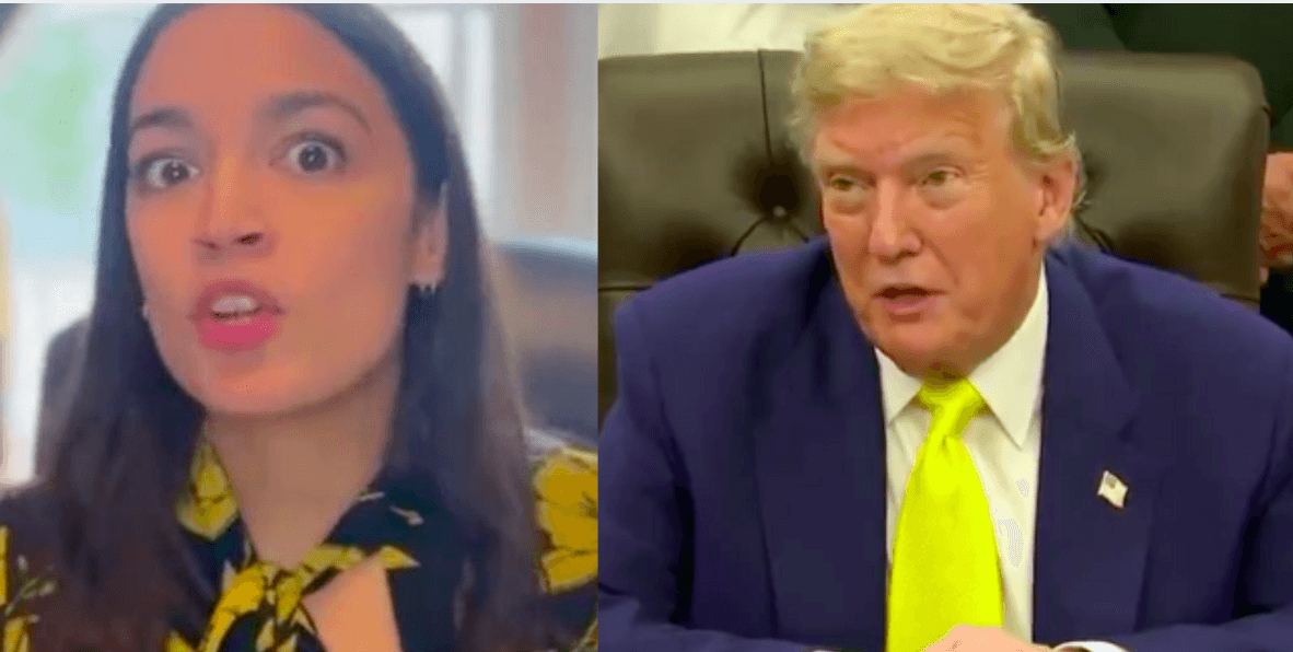 Trump Dares AOC to “Make My Day” After She Calls For Impeachment Over Iran Strike