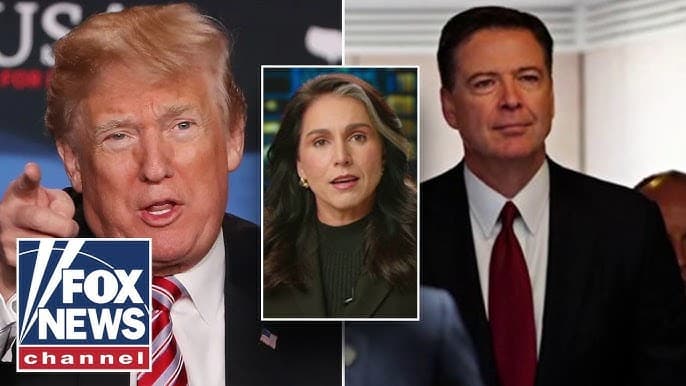TULSI GABBARD DROPS TRUTH BOMBS 💣: CALL FOR COMEY’S JAIL TIME OVER TRUMP ASSASSINATION POST...