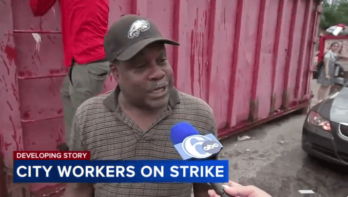 Philadelphia City Workers Go On Strike