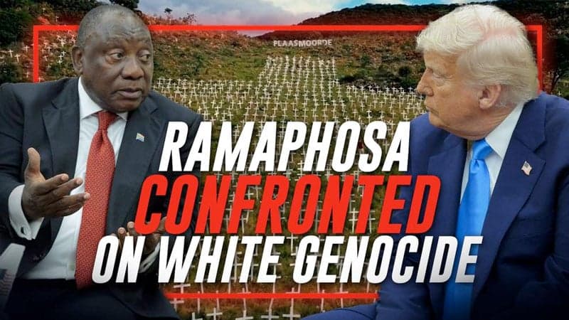 ⚡️ HISTORY IN THE MAKING: Trump Takes ON Anti-White Claims in HYPED White House Showdown with Ramaphosa! 🇺🇸🤯