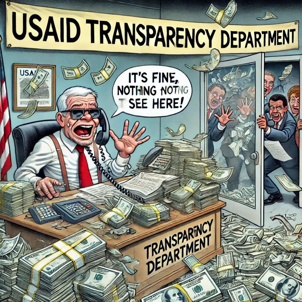 USAID Transparency! Sure!