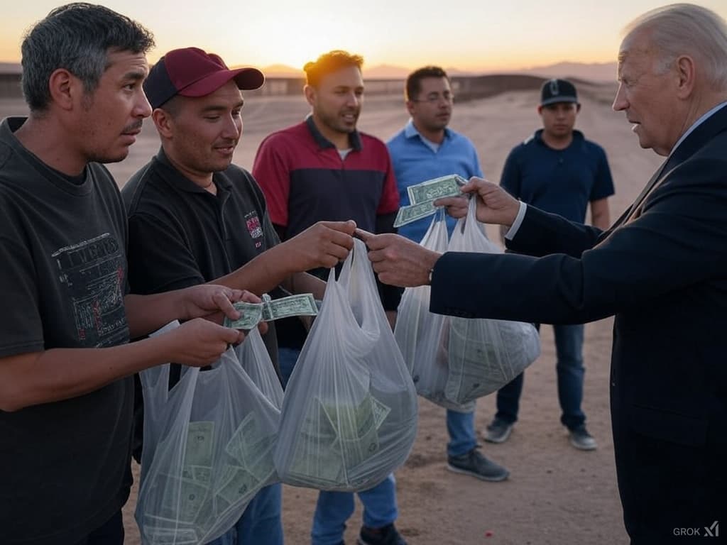 Free Money at the border!