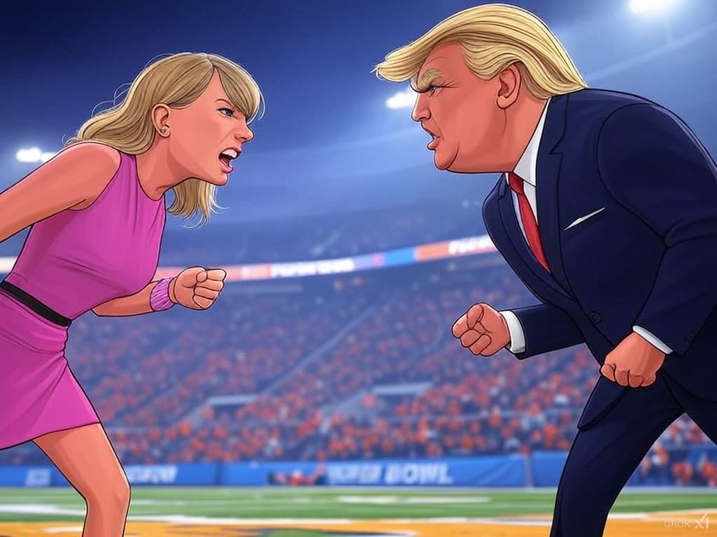 Swift v Trump: Showdown in the Superdome