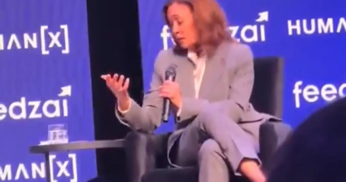 KAMALA HARRIS: DRUNK or Just DELUSIONAL? 🍕 Her STRANGE Doritos RANT at the HumanX AI Conference... (WHERE’S the Leadership?)