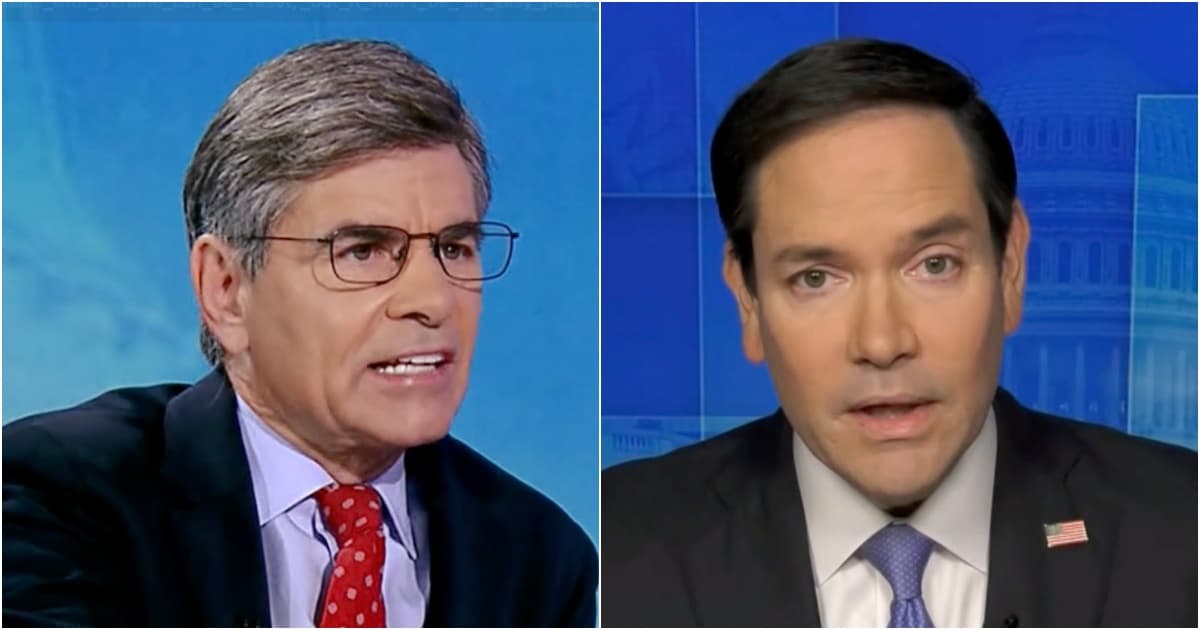 MARCO RUBIO DESTROYS GEORGE STEPHANOPOULOS on UKRAINE & TRUMP'S PEACE PLAN... (Must-See VIDEO!) 🎥