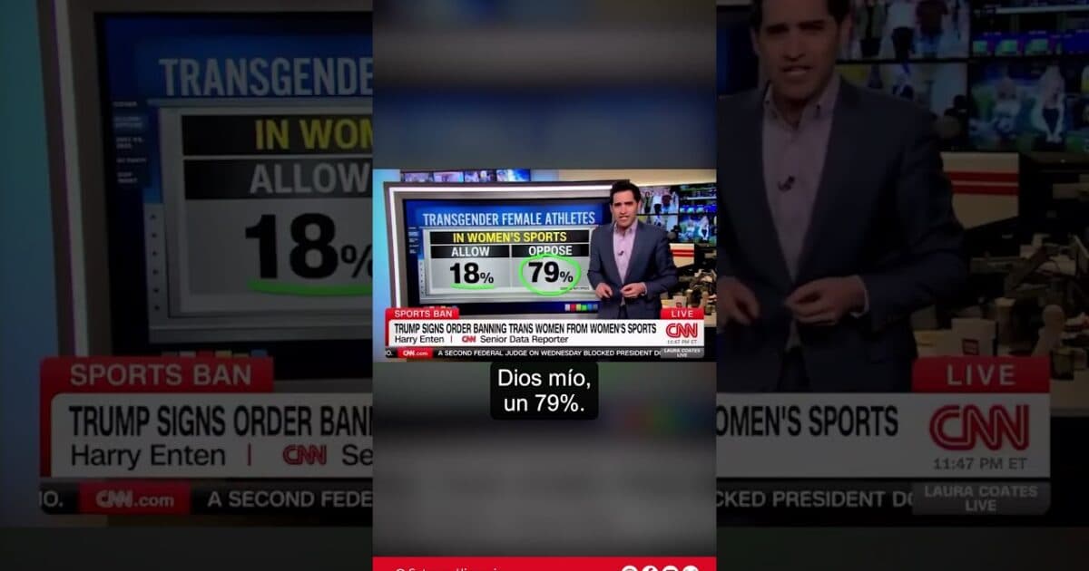 A STAGGERING 79% OF U.S. VOTERS SAY NO TO ‘TRANS WOMEN’ IN FEMALE SPORTS... DEMOCRATS STILL PUSH IT! 🤯