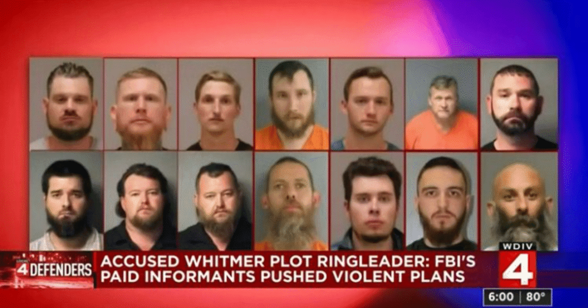 “It Looks to Me Like a Railroad Job” – President Trump Says He May Look at FBI’s Whitmer Kidnapping Scam that Landed 3 Innocent Men in Prison