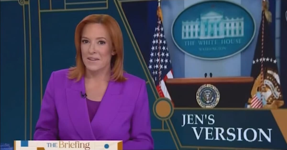 WATCH: Jen Psaki Delivers Cringe Rebuttal to Karoline Leavitt – Says Trump is “Obsessed” with “White Supremacist Dog Whistle” and “False Narrative of White Genocide”