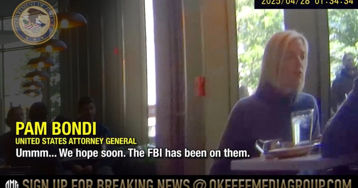 😳 OMG! PAM BONDI CAUGHT ON TAPE SPILLING TEA ABOUT EPSTEIN! (What’s the real deal?)