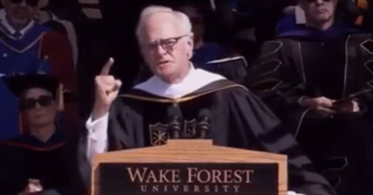 Scott Pelley of 60 Minutes Gives Hateful Anti-Trump Graduation Speech at Wake Forest University (VIDEO)