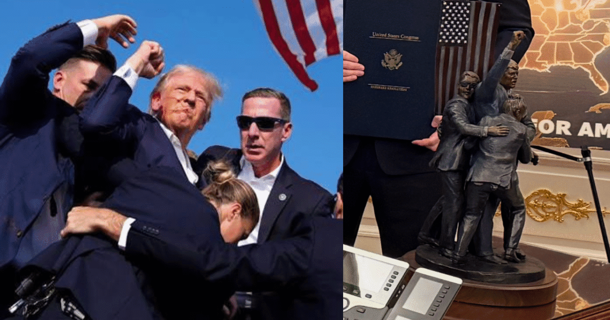TRUMP's NEW STATUE Unveiled in the Oval Office?! 😱 Butler's Fight Response Post-Assassination Attempt—YOU WON'T BELIEVE THIS!