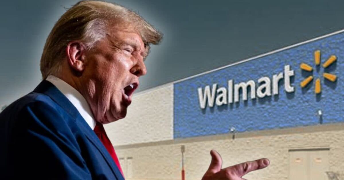 TRUMP SLAMS Walmart for PRICE HIKES... ‘EAT THE TARIFFS’ 🍔 (Who's feeling the burn?)