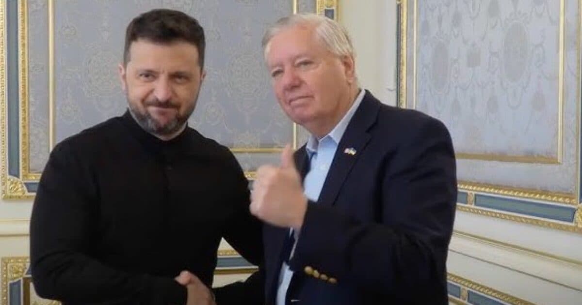 Warpig Lindsey Graham: A Russian Victory in Ukraine Will Be Worse than the Withdrawal of US Troops From Afghanistan (VIDEO)